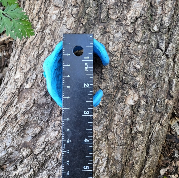 🦋Blue🧊Turquoise Clay 💧Face Bracelet🦋Cuff - Picture 11 of 11